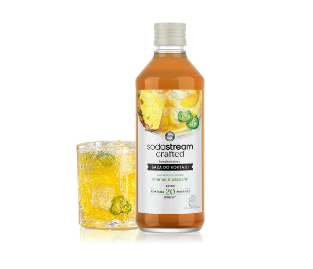 SodaStream CRAFTED MIXERS PINEAPPLE JALAPENO FLAVOR ST 330ML - 1310281 - zdjęcie 2